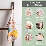 Maison d Hermine Kitchen Towels Set of 3 100% Cotton 70x50 cm view 6