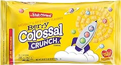 Malt-O-Meal Berry Colossal Crunch Breakfast Cereal, Crunchy Corn Cereal and Oats with Sweet Berry Cereal Bits, Large Cereal f
