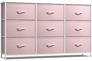 Sorbus Kids Dresser with 9 Drawers - Storage Unit Organizer Chest for Clothes - Bedroom, Kids Room, Nursery, & Closet