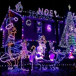 200ft LED Rope Lights Outdoor, 1440 LED Flexible
