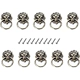 Karcy Lion Head Pull Handle Door Hardware For Cabinet Dresser Drawer2 X1 57 X0 5 Lxwxt Antique Bronze Zinc Alloy 10pcs Buy Online In Aruba At Aruba Desertcart Com Productid