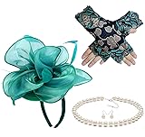 Gionforsy Fascinators Hat for Women Tea Party