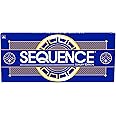 Sequence Luxury Edition - Stunning Set with Deluxe, Cushioned, Roll-Flat Game Mat - Amazon Exclusive by Goliath , Blue, 2-12 players