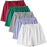 KatarkmaisWANG Men's Boxer Shorts Cotton Pack of 5 - Tag Free Boxers for Men,Moisture Wicking Relaxed Fit Mens Boxers