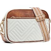 BOSTANTEN Quilted Small Crossbody Bag for Women Vegan Leather Purses | Adjustable Wide Strap, Rfid Blocking, Card Slot, Multi Pockets, Cute,Trendy, Everyday Travel Shopping Use