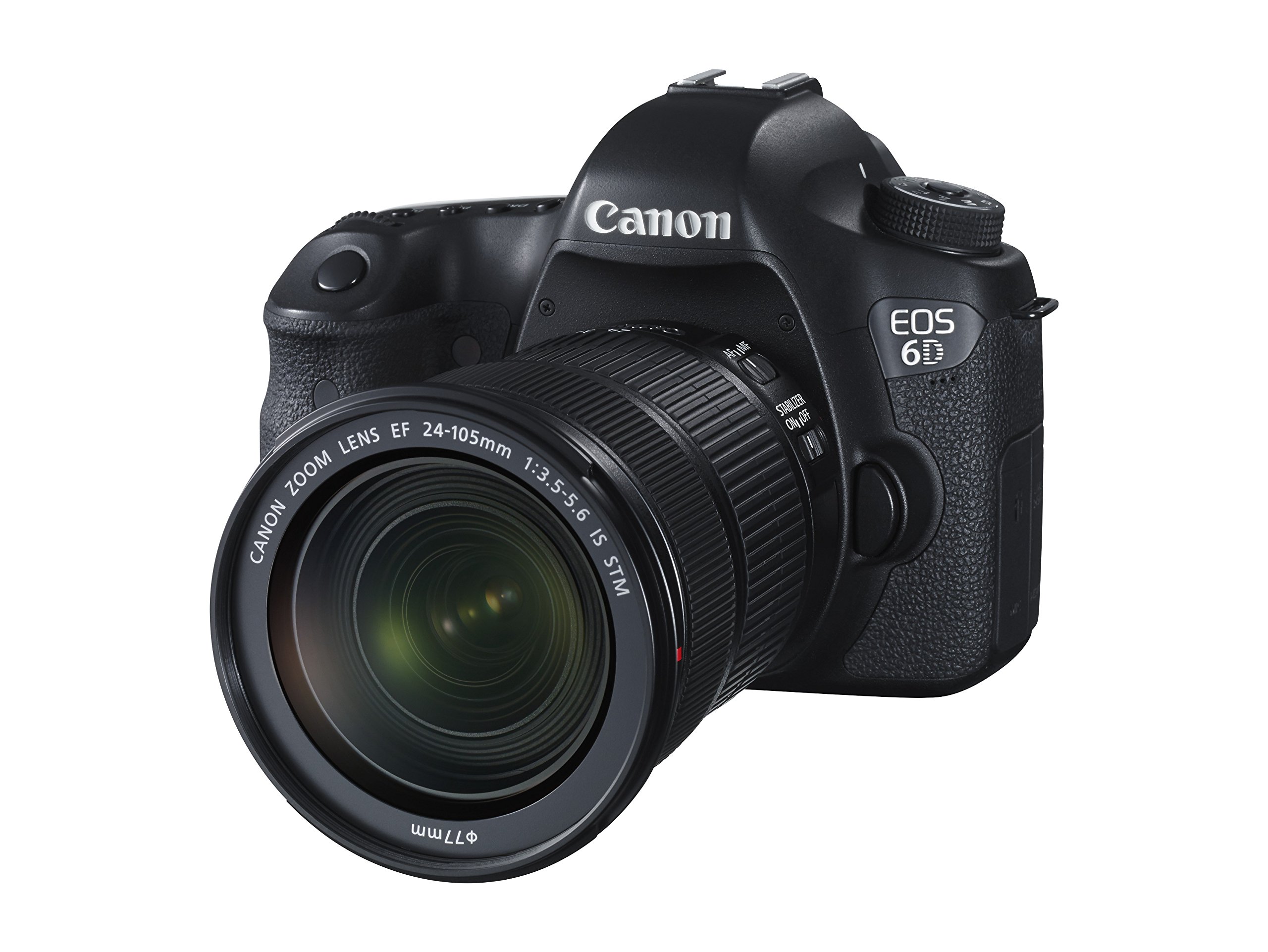 Canon EOS 6D 20.2 MP CMOS Digital SLR Camera +EF 24-105mm IS STM