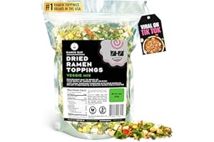 The Ramen Bae - Veggie Mix, Dried Ramen Toppings - Ramen Toppers - 14 oz.