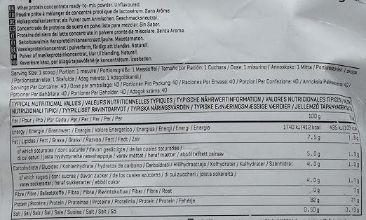 MyProtein Impact Whey Proteína de Suero - 1000 gr: Amazon.es: Salud y cuidado personal