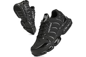 EXETROL Steel Toe Shoes for Men Women Indestructible Composite Toe Safety Sneakers Wide Non Slip Comfortable Lightweight Air Cushion Work Shoes Zapatos de Trabajo para Mujer Hombres