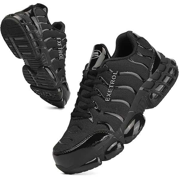 KCVTD Zapatos De Punta De Acero Para Mujer, Zapatos De Trabajo De