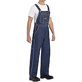 Red Kap Men's Denim Bib Overall