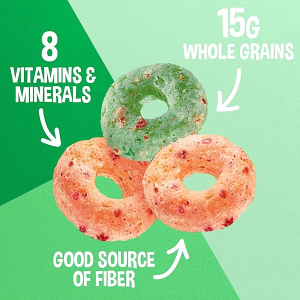 KELLOGG’S APPLE JACKS BREAKFAST CEREAL, KIDS SNACKS, FAMILY BREAKFAST, GIANT SIZE, ORIGINAL, 23OZ BOX (1 BOX)