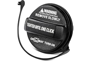 LOBIUTIYA Gas Cap, 31010-3L600 Fuel Cap for Hyundai Sonata Elantra Santa Accent Tucson Azera Entourage Equus Coupe Veloster, For Kia soul sedan Forte Sportage Sorento Spectra Gas Cap