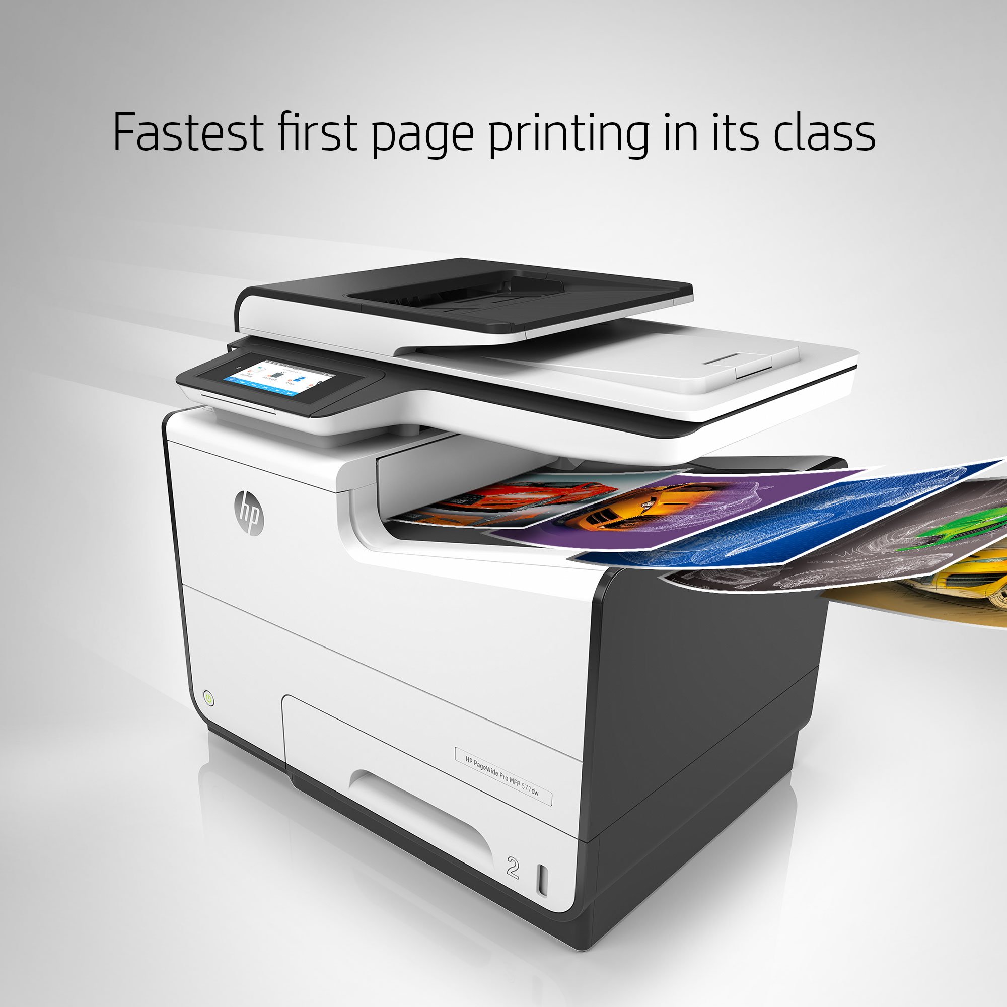 HP PageWide Pro 577dw Color Multifunction Business Printer with