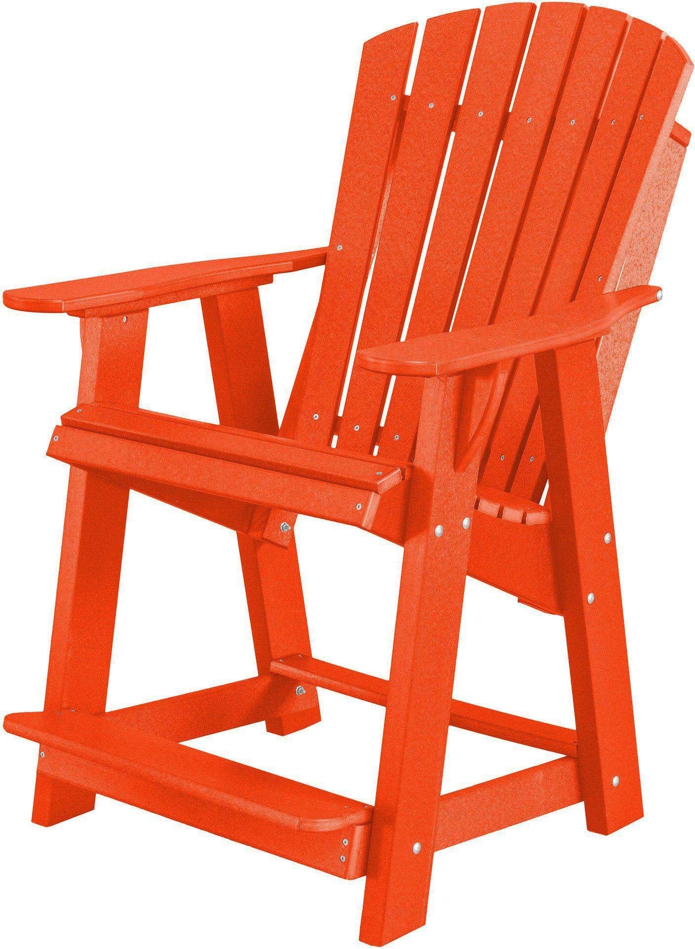 Wildridge Recycled Plastic Heritage HIGH Adirondack Chair - Lead time to Ship 6 to 8 Weeks