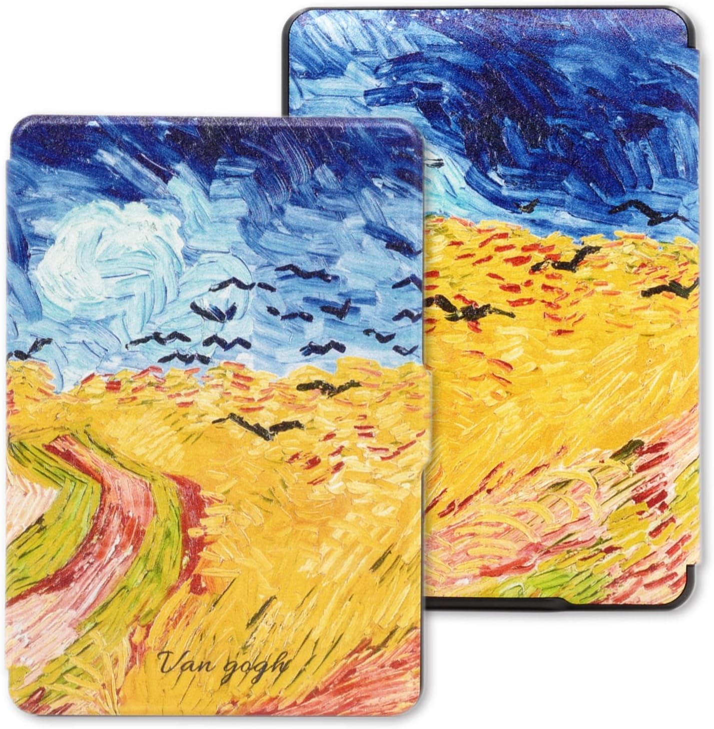 Kandouren Case Cover for Kindle Paperwhite - ,Light Slim Cover with Auto sleep and wakeup function(Fit 6 inch Amazon Kindle Paperwhite 2013 2015 2016 2017 2018),yellow color book