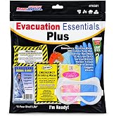 QuakeHold! 70501 1-Person Disaster Evacuation Essentials Plus Kit