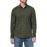 Hugo Mens Slim Fit Flannel Structure Button Down ShirtButton Down Shirt