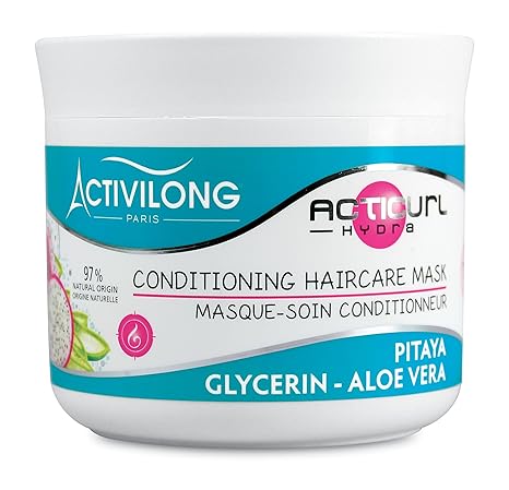 Activilong Acticurl Hydra Drachenfrucht Haarpflegemaske mit Glycerin und Aloe Vera, 200 ml