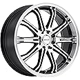Maxxim Ferris Black Wheel with Machined Face (17x7"/4x100mm)