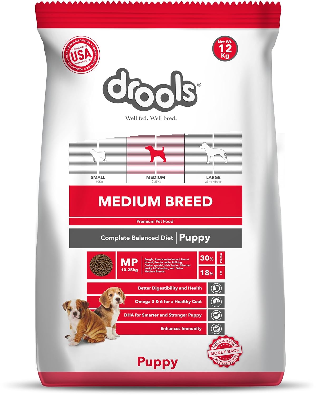 drools premium dog food