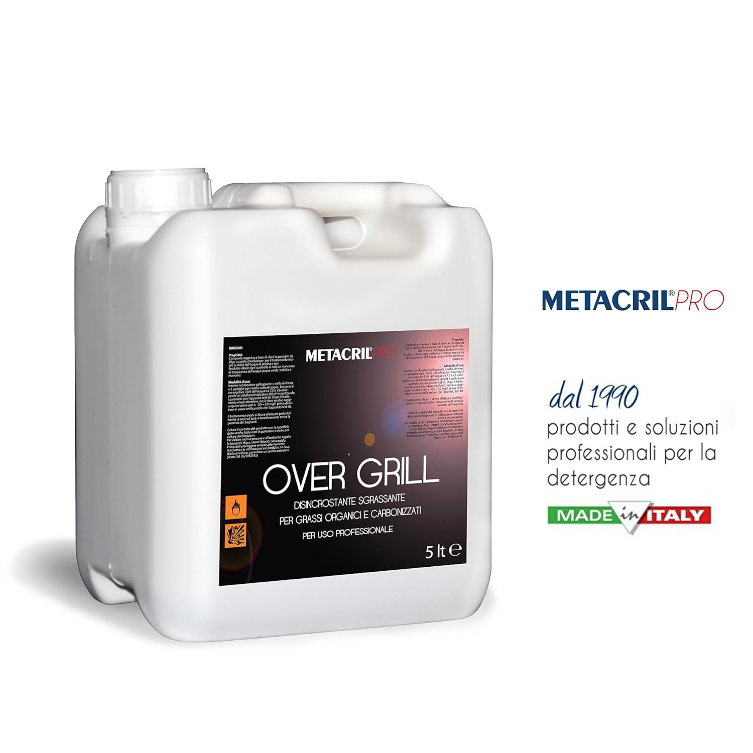 Metacril over Grill 5 L - Desincrustante y desengrasante ...