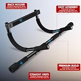 FK Sports Pull Up Bar Doorway & Chin Up Bar - No Drilling - Upper Body view 6