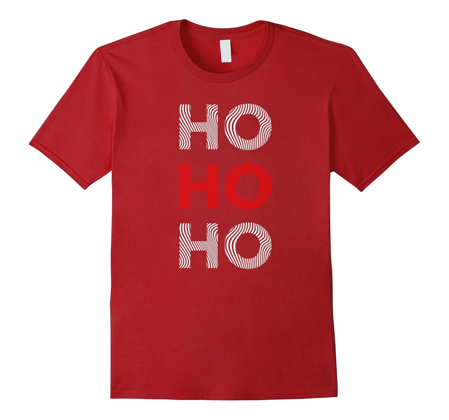 Ho Ho Ho Christmas T-Shirt Funny With Big Letters-ANZ