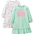 Simple Joys by Carter's Girls' 2-Pack Fleece Nightgowns