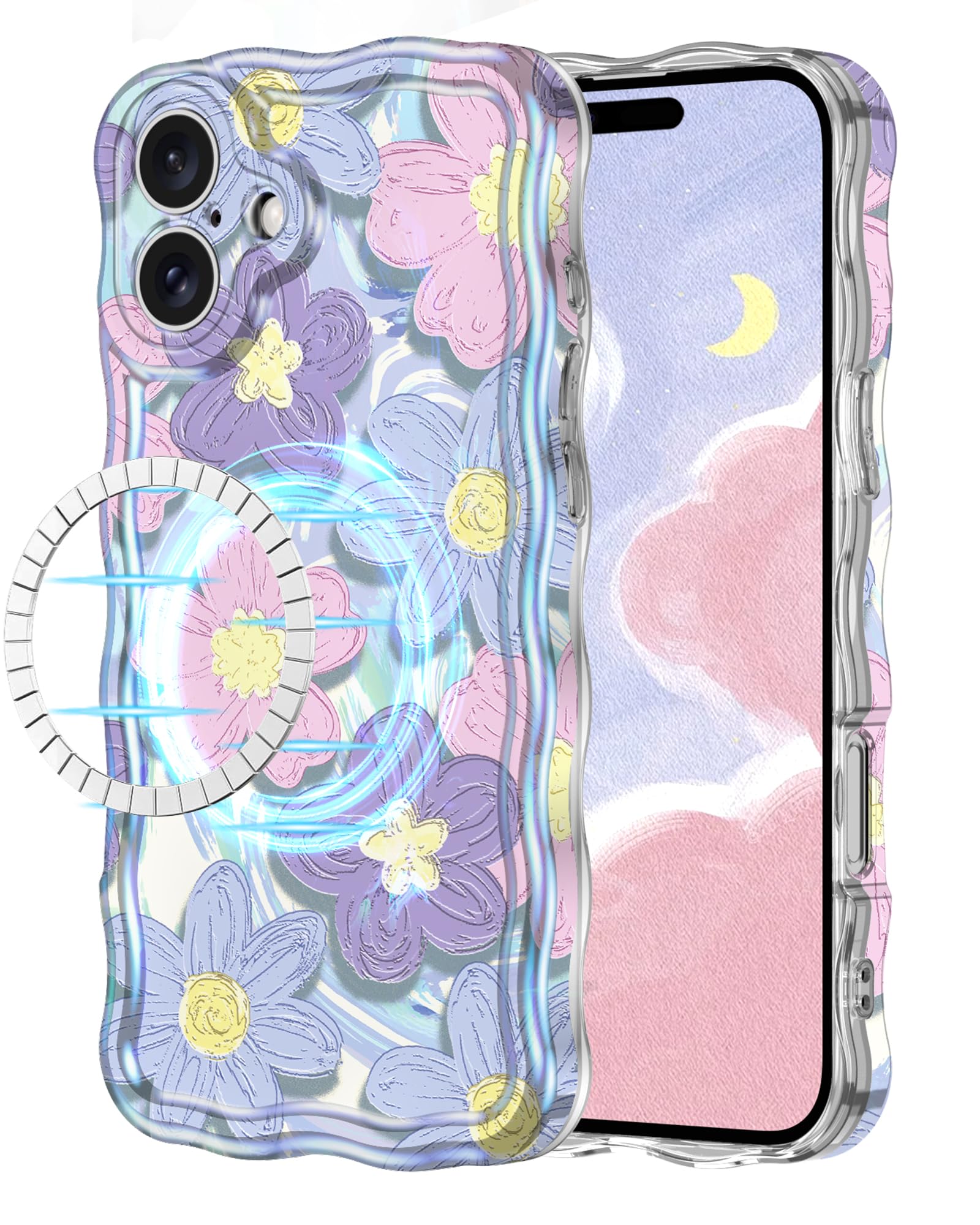 Avocase for iPhone 16 Case, Colorful Oil Painting