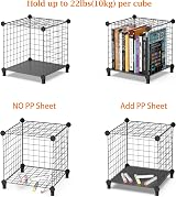 HOMIDEC 9 Cube Storage Unit DIY Wardrobe Cabinet Bookshelf Organizer view 3