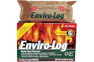 Enviro-Log Fire Log 1 pk - Case of 6; Each Pack Qty 1;