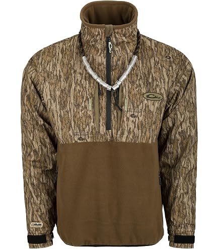 Drake Waterfowl Giacca Youth MST Eqwader Full Zip - Impermeabile E Traspirante Per La Caccia