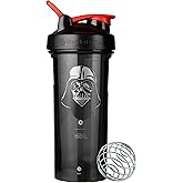BlenderBottle Star Wars Shaker Bottle Pro Series Perfect for Protein Shakes and Pre Workout, 28-Ounce, Darth Vader Helmet