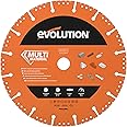 Evolution 10 Inch Multi Material Diamond Blade With Segmented Edge, 7/8 In Bore, Multi-Purpose & Metal Cutting Diamond Blade