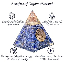 Orgone Pyramid of Success, Lapis Lazuli Orgonite