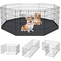 Dogdie様 Amazon.com : Yaheetech Dog Playpen Outdoor, 24 inch 6 Panels