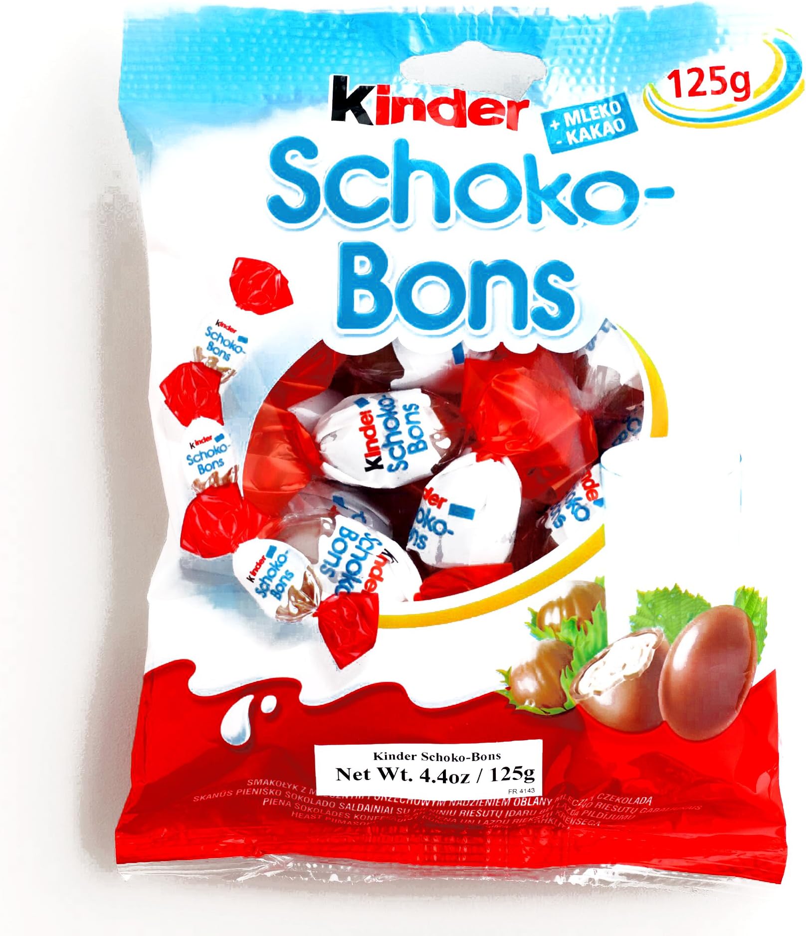 Kinder Schoko-Bons Bag 4.4 oz each (3 Items Per Order)