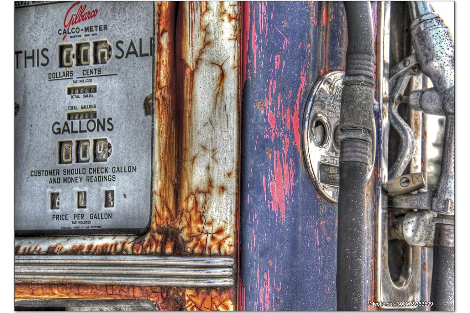 Iman Nevera Garage Diseño Garaje de bomba de gas: Amazon.es ...