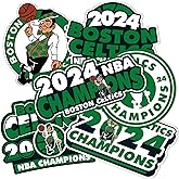 Desert Cactus Boston Celtics 2024 Champions Championship NBA Officially Licensed Sticker Vinyl Decal Laptop Water Bottle Car Scrapbook (2024 Champions Type 2-2)