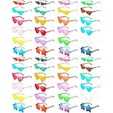 Kanayu Mixed Style Rimless Sunglasses Retro Party Favors Eyewear for Bachelor Party Photoshoot Costume Accessories