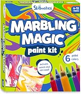 Skillmatics Marbling Magic Paint Kit for Kids Marbling Art Craft Set view 7