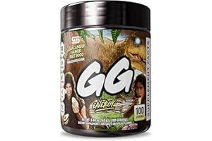Gamer Supps GG® Energy - Guacamole Gamer Fart 9000 by TheRussianBadger (100 Servings) - Keto Friendly Gaming Energy and Nootropic Blend, Sugar Free + Organic Caffeine + Vitamins, Powder Drink