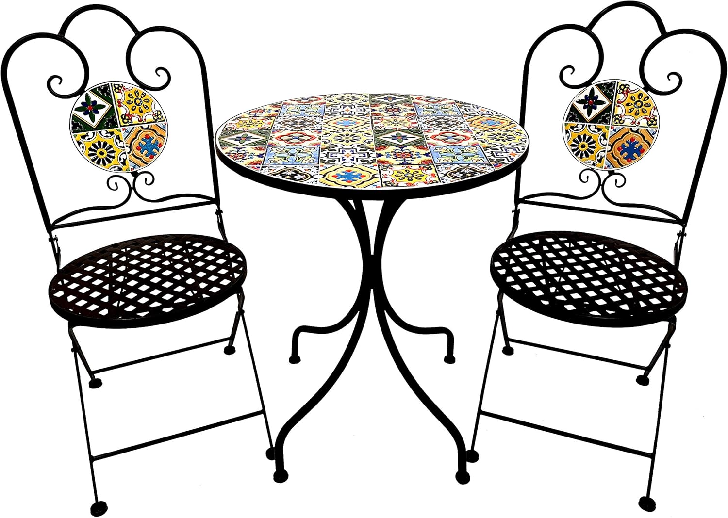 Best Mosaic Bistro Table Set Outdoor