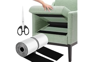 Xilaibao 4 Inch x 9 Feet Hook and Loop Tape, Heavy Duty Velcro Strips With Adhesive,A Pair of Scissors Included,Velcro for Co