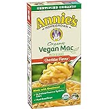 Annie's Organic Vegan Mac Cheddar Flavor Pasta and Sauce, 6 oz
