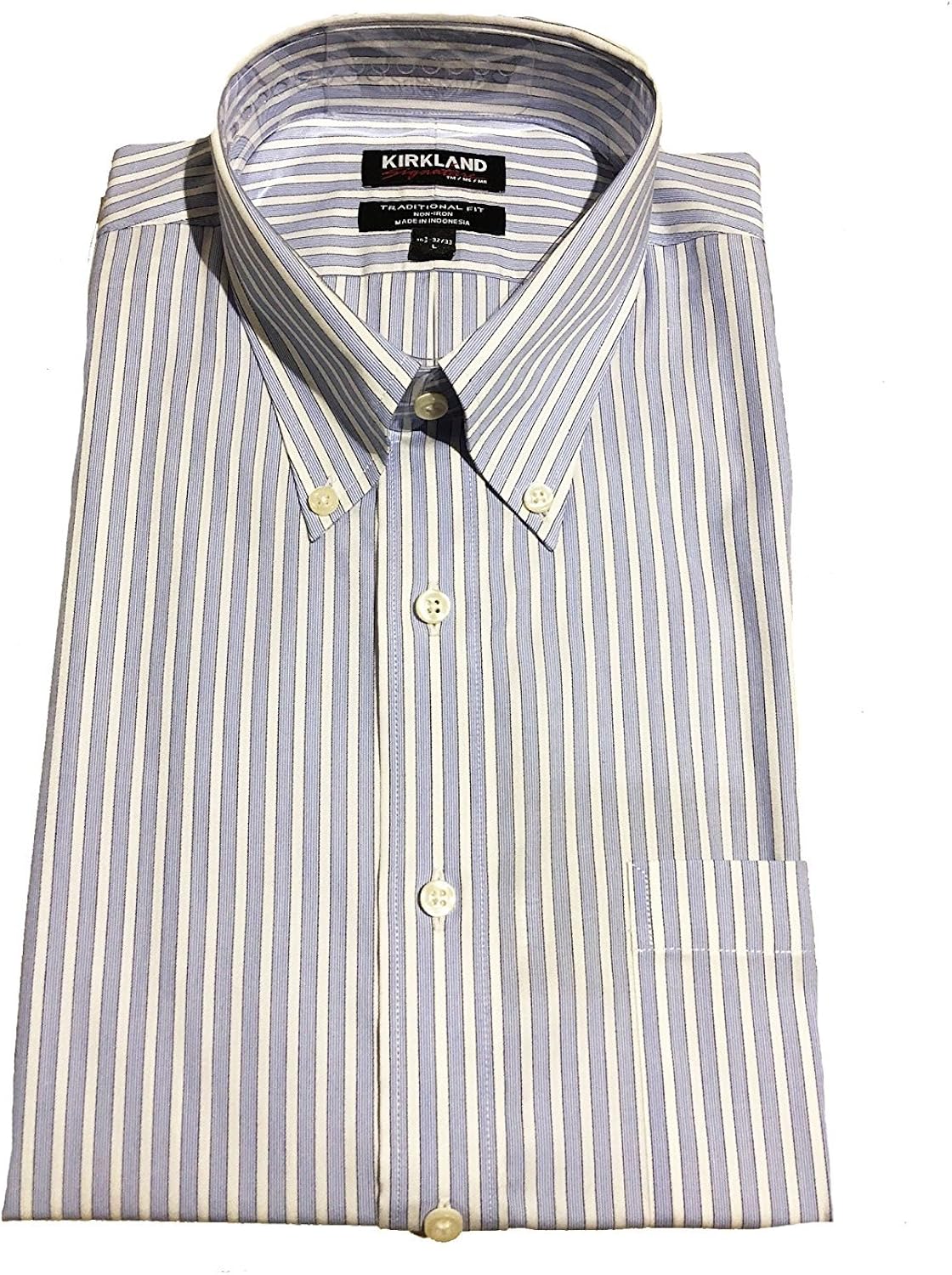 kirkland traditional fit dress shirt
