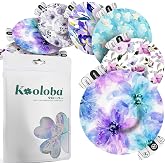 Kooloba Adhesive Patches for Freestyle Libre 3 &amp; Plus Waterproof 20pcs | Sensor Covers for CGM,Pre-Cut Backing with Easy-Peel Tab for 10-14 Days,Sweatproof,Full Cover No Glue in Center,Latex-Free