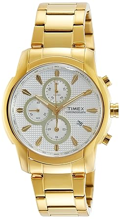Chronograph White Dial Mens Watch - TW000Y514
