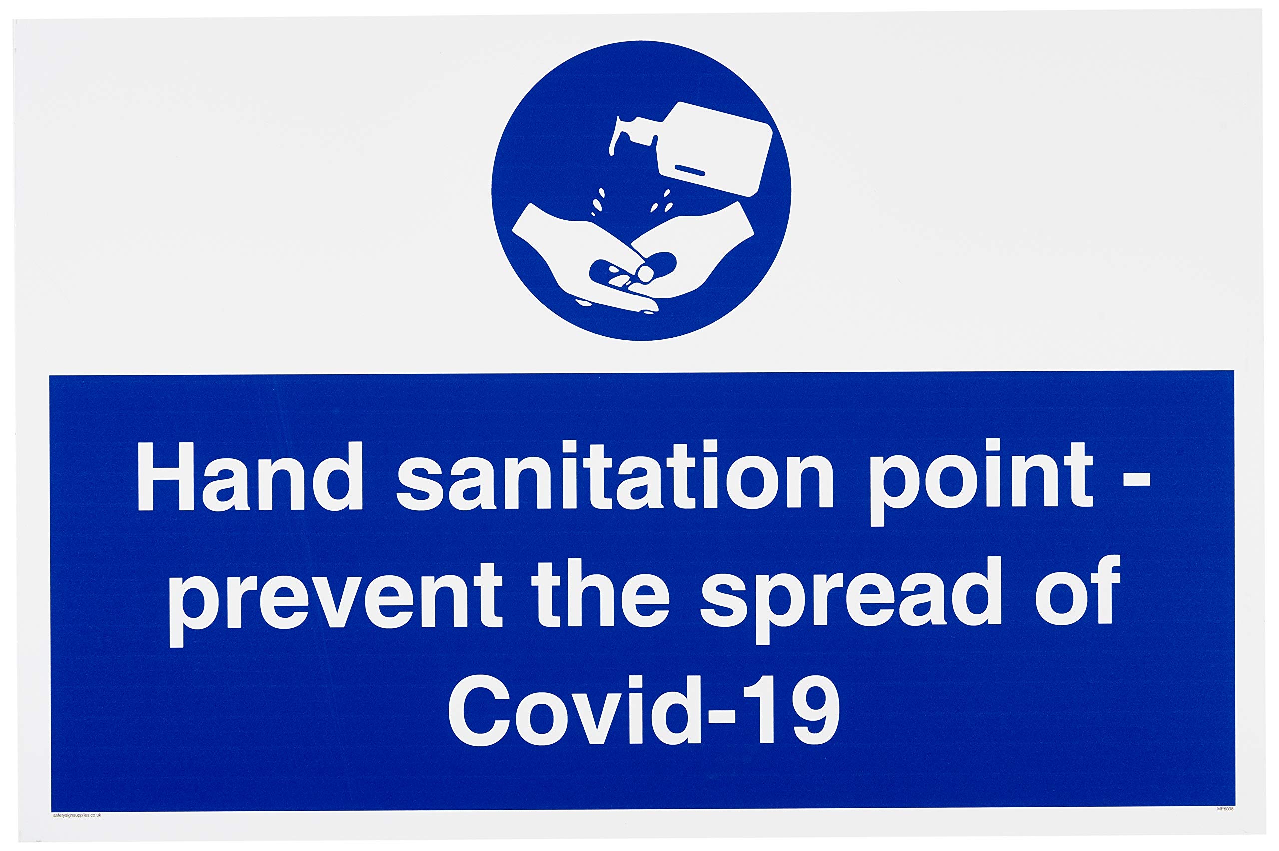 Hand sanitation point - prevent the spread of Covid-19